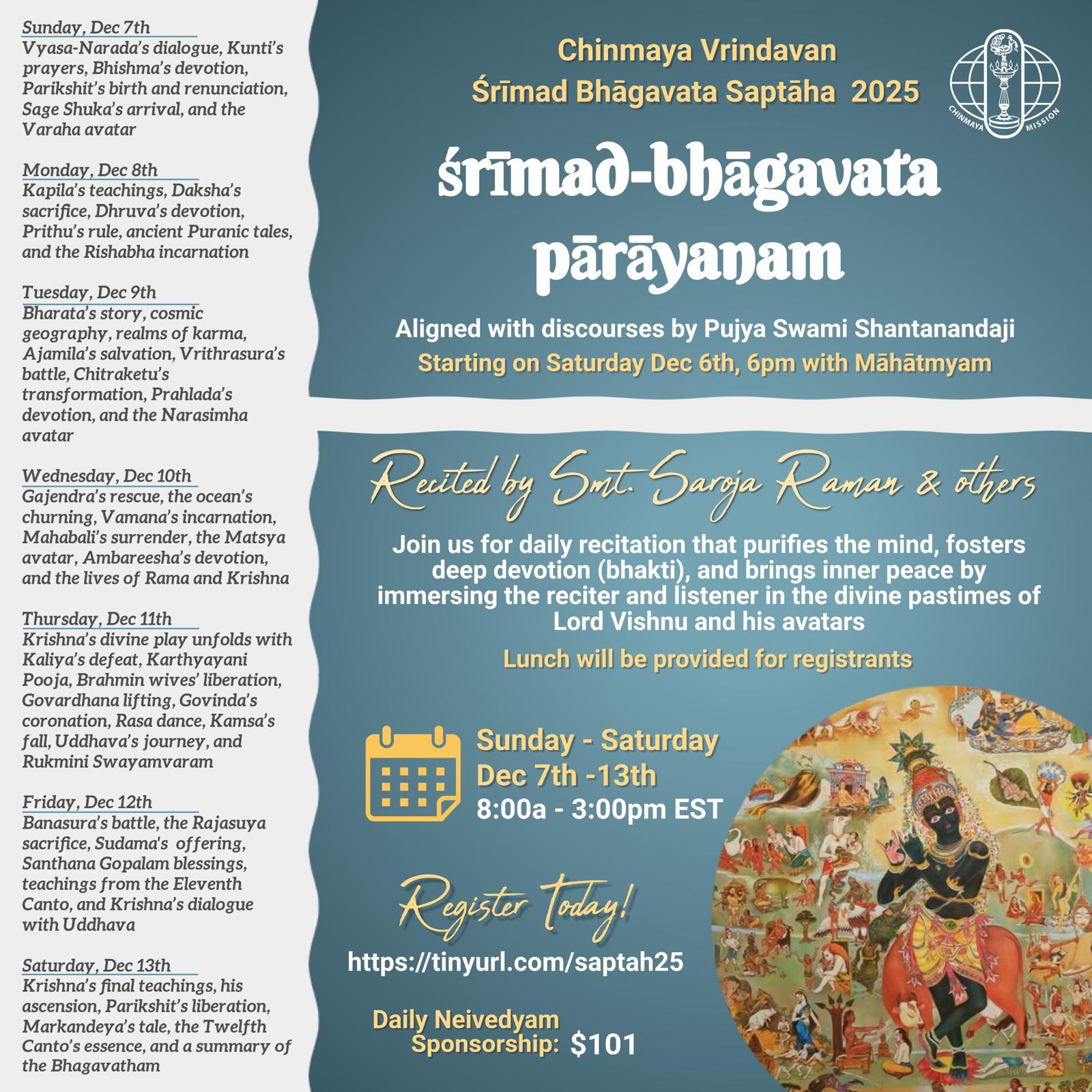 Bhagavata Parayanam 2025